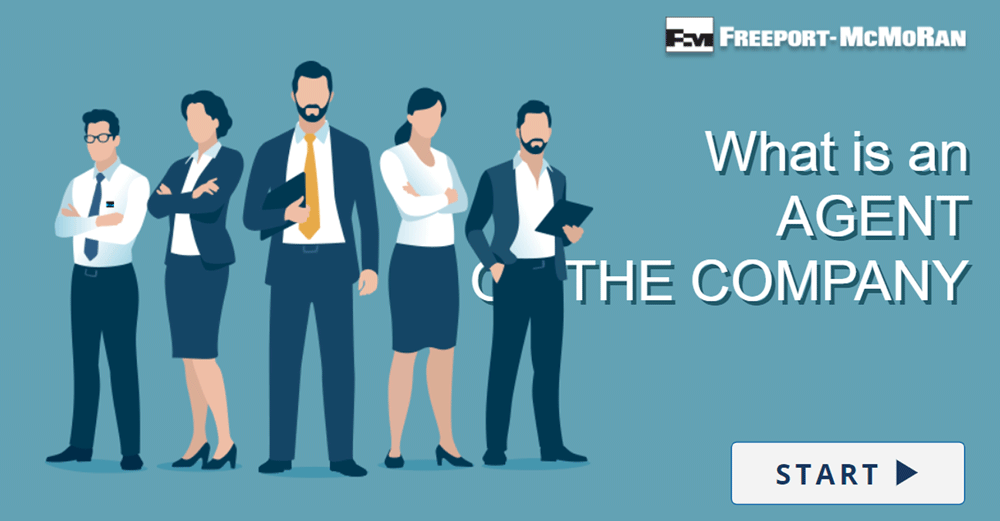 Agent of the Company